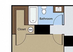 1 Bedroom 1 Bath 1 Bedroom 1 Bath